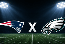 patriots eagles