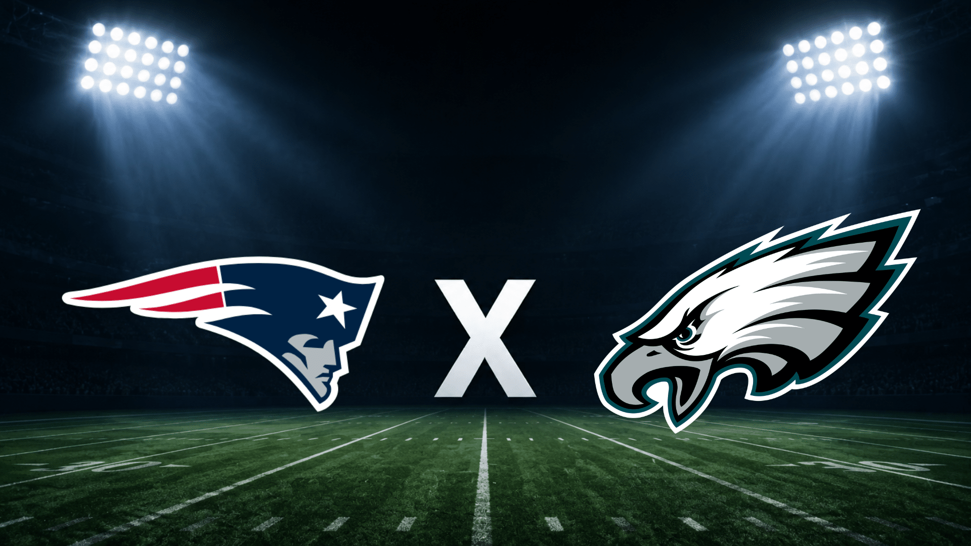 patriots eagles