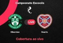 Escudos de Hibernian x Hearts