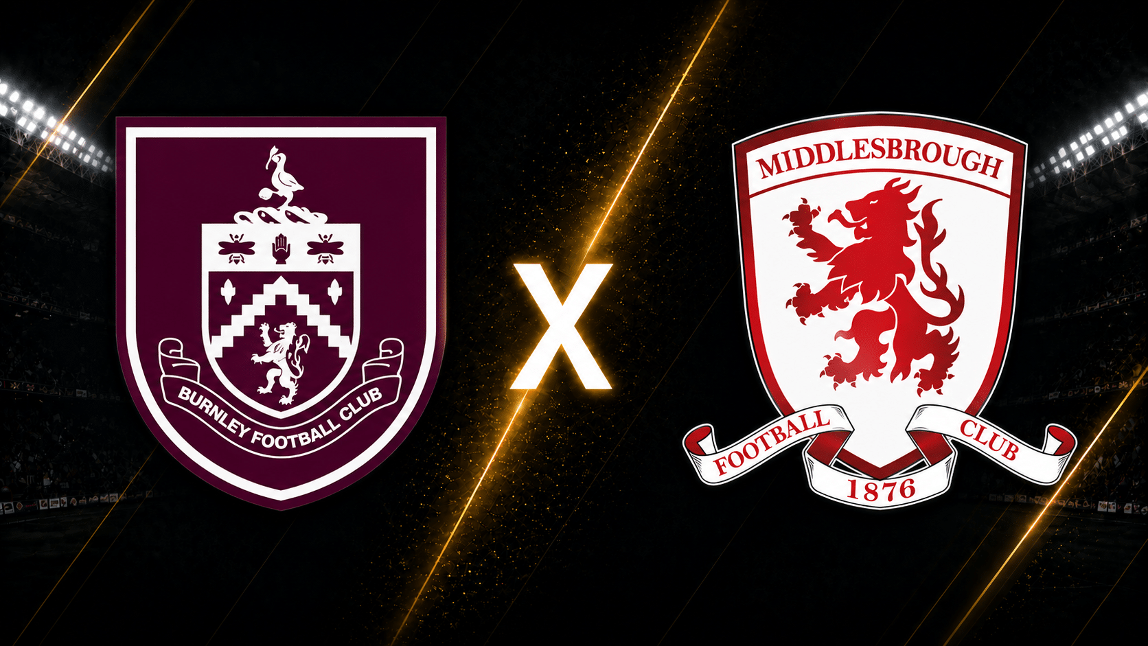 Burnley x Middlesbrough