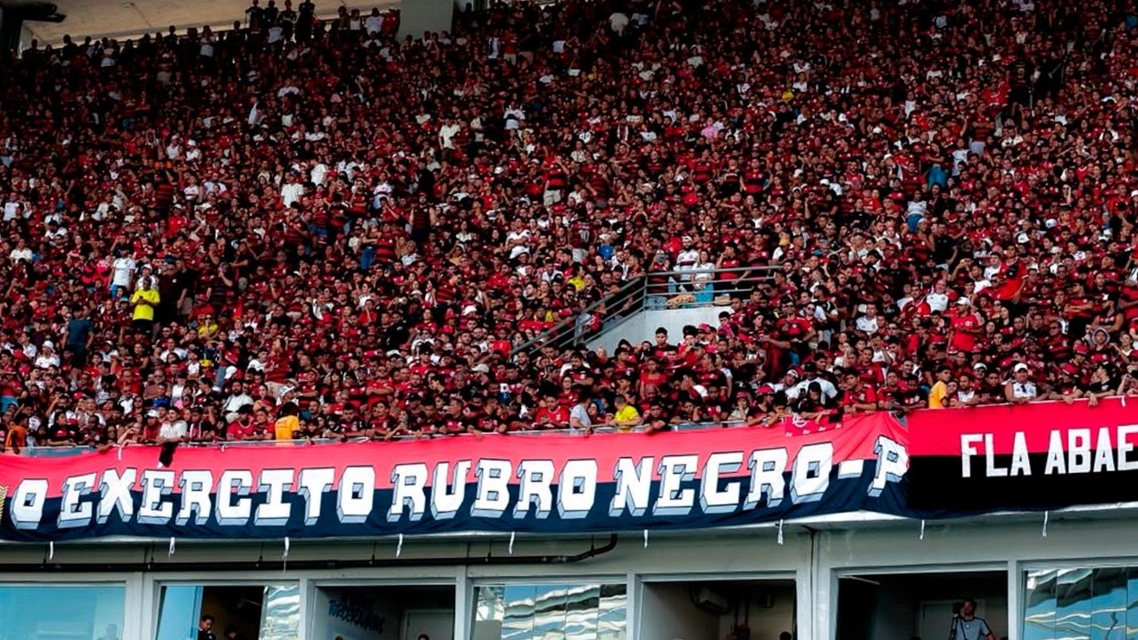 Torcida do Flamengo no Mangueirão